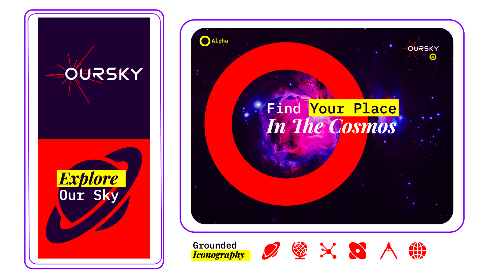 Iconography & key art system.